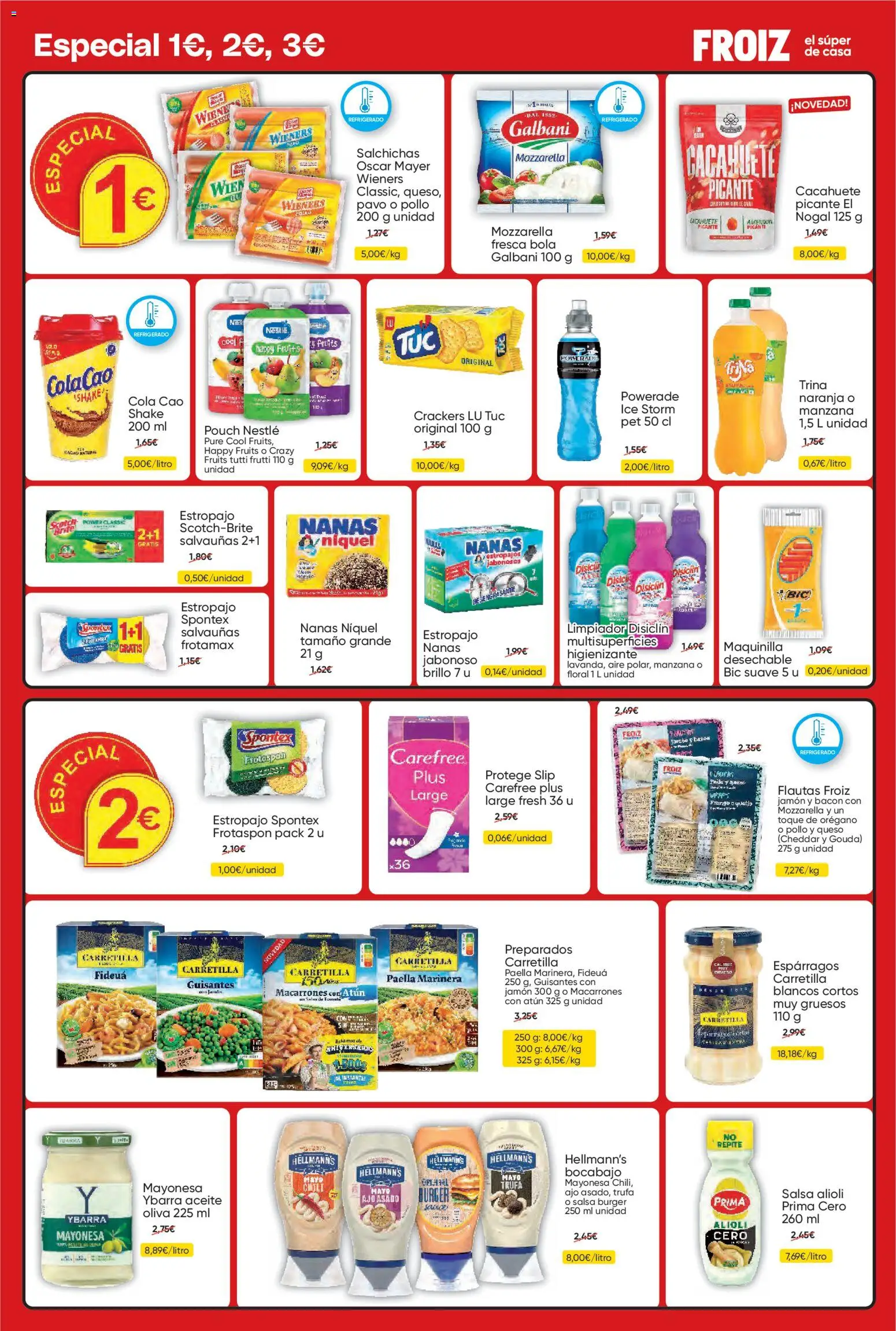 Froiz folleto │ válido desde el 14.05.2026 | Página: 10 | Productos: Queso, Νερό καρύδας, Manzana, Οθόνη προβολής