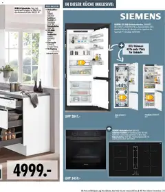 SB Möbel Boss Küchenkatalog 2026 ab 09.04.2026 gültig | Seite: 23 | Produkte: Siemens, Küche, Kochfeld, Dunstabzug