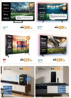 Vista previa E.Leclerc folleto válido desde el 01.06.2026 | Página: 8 | Productos: Καλαμάρι, Té, Televisor, Audio