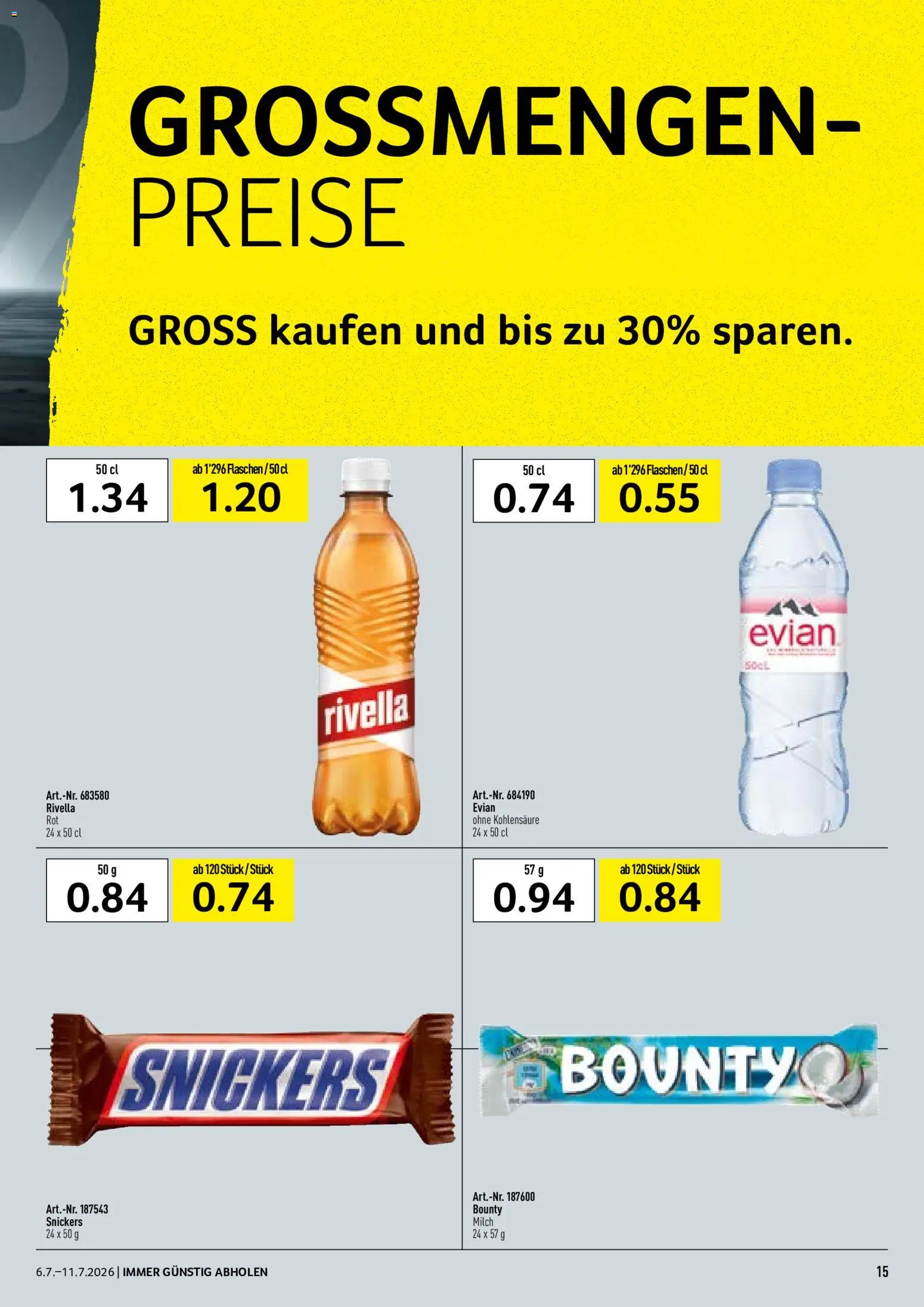 🛍️ Prodega aktionen ab 06.07.2026 » Entdecken Sie exklusive Rabatte und sparen Sie noch heute! 💰 | Schweiz