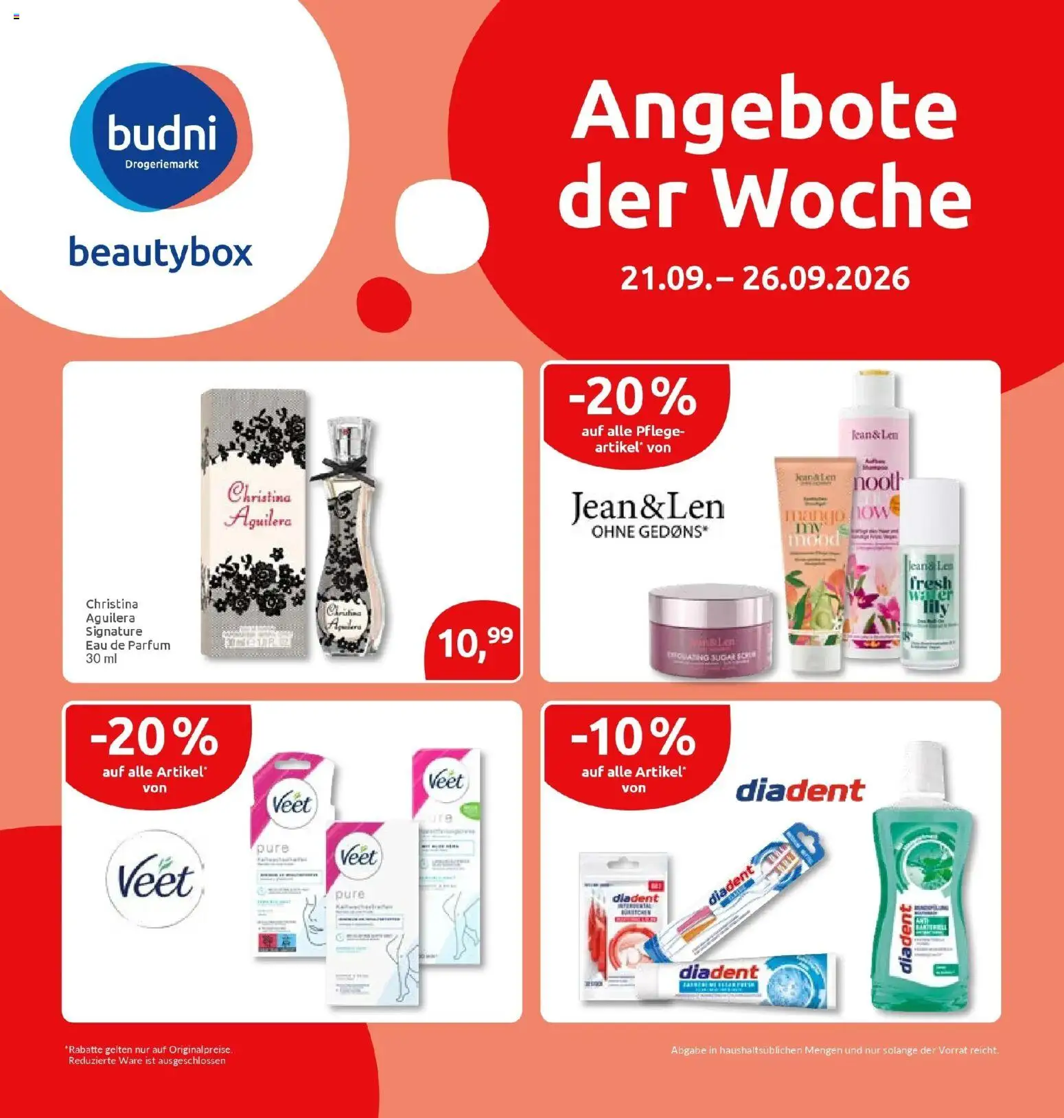 Marktkauf Prospekt Heidenheim (ab 21.09.2026) » Angebote online | Seite: 33 | Produkte: Parfüm, Eau de Parfum, Jeans