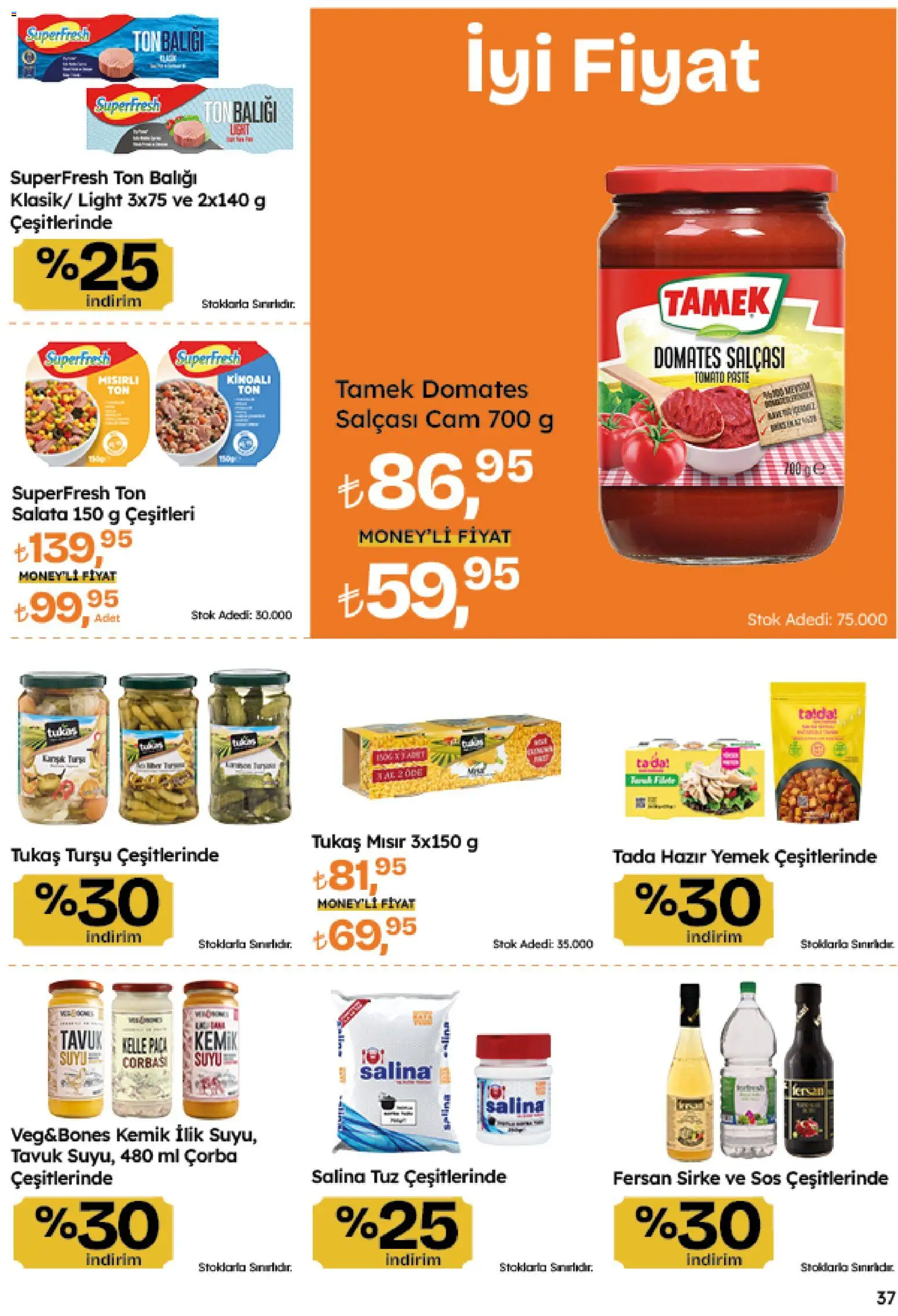 Migros Katalog - Migroskop - 26.03.2026 tarihinden itibaren geçerlidir | Sayfa: 37 | Ürünler: Domates, Hazır yemek, Ton balığı, Mısır