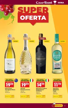 Pogląd oferty "Astrale Prosecco D.O.C., Półwytrawne białe wino musujące" - ważna od 29.06.2026 | Strona: 3