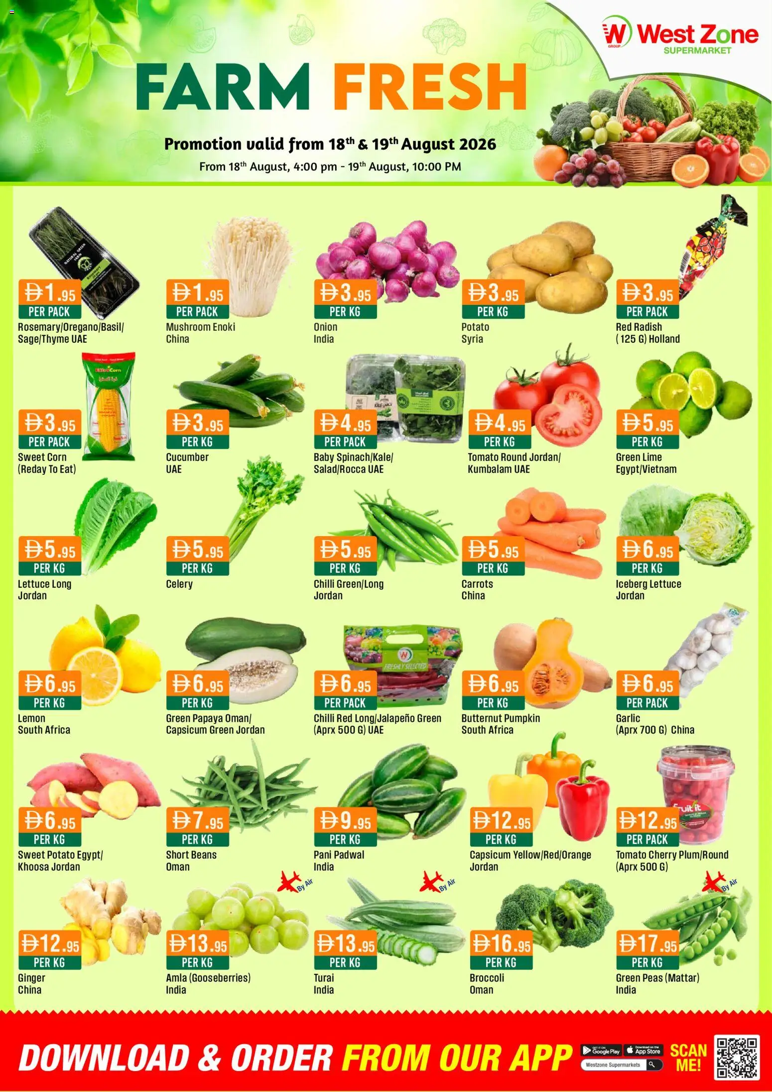 {H1} | Page: 2 | Products: Corn, Fruit, Lemon, Lime