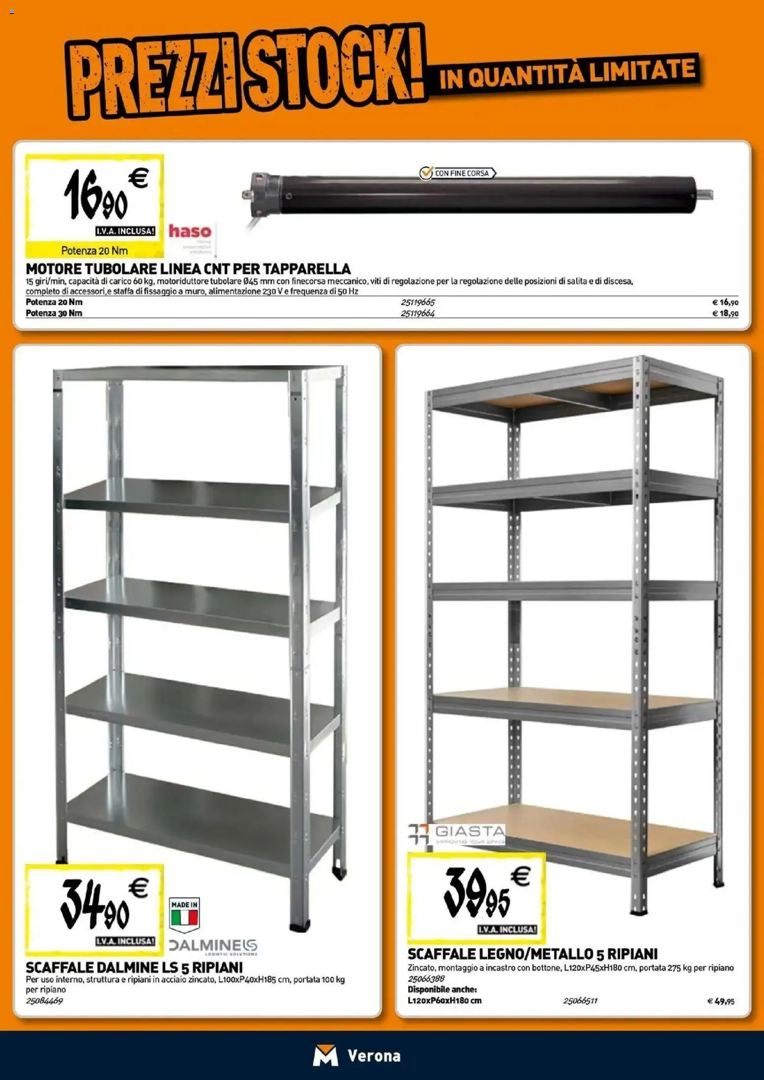 Nuovo TECNOMAT - Straordinari prezzi stock! dal 24/09/2026 > offerte anteprima 🛍️ | Pagina: 17 | Prodotti: Ripiano, Scaffale