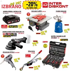 Inter Diskont katalog akcije – veljaven od 26.06.2026 | Stran: 4 | Izdelki: Baterija, Rezalnik, Kuhalnik, Brusilnik