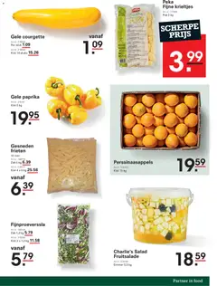 Sligro folder - Voorbeeld van een folder van Sligro, geldig van 30.04.2026 | Pagina: 7 | Producten: Krieltjes, Zak, Courgette