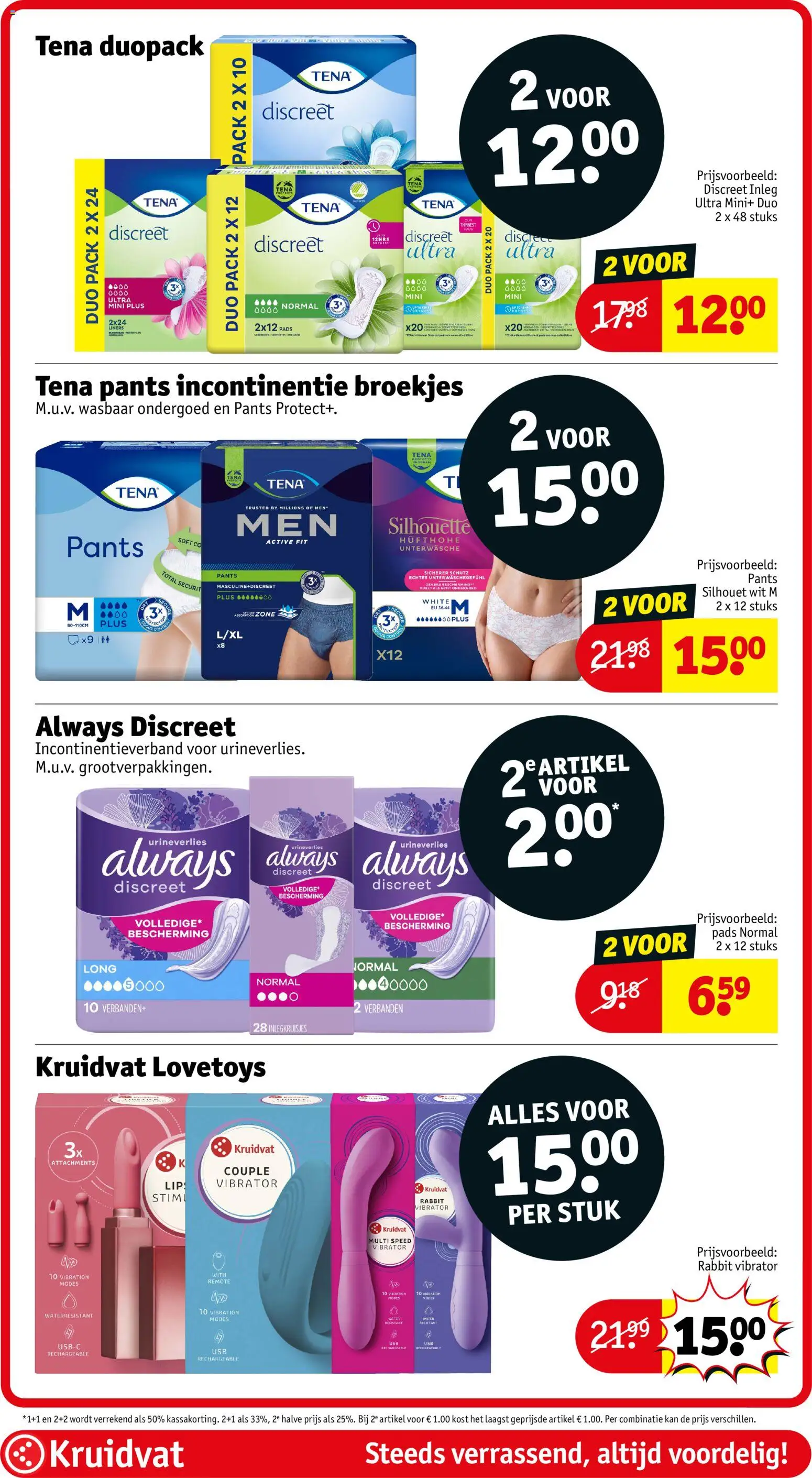 {H1} | Pagina: 64 | Producten: Kan, Ondergoed, Pads, Festék