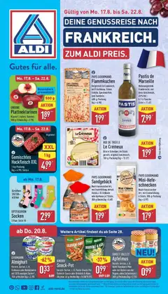 Aldi Wochenangebote ab 17.08.2026 gültig