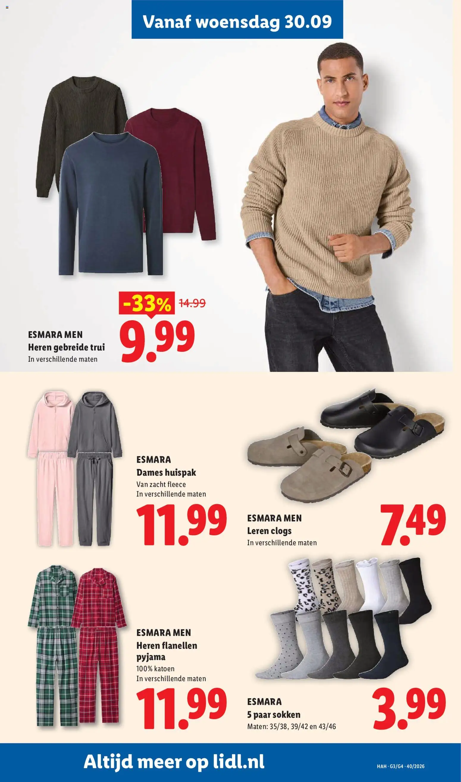 {H1} | Pagina: 5 | Producten: Sokken, Pyjama, Sweater, Trui