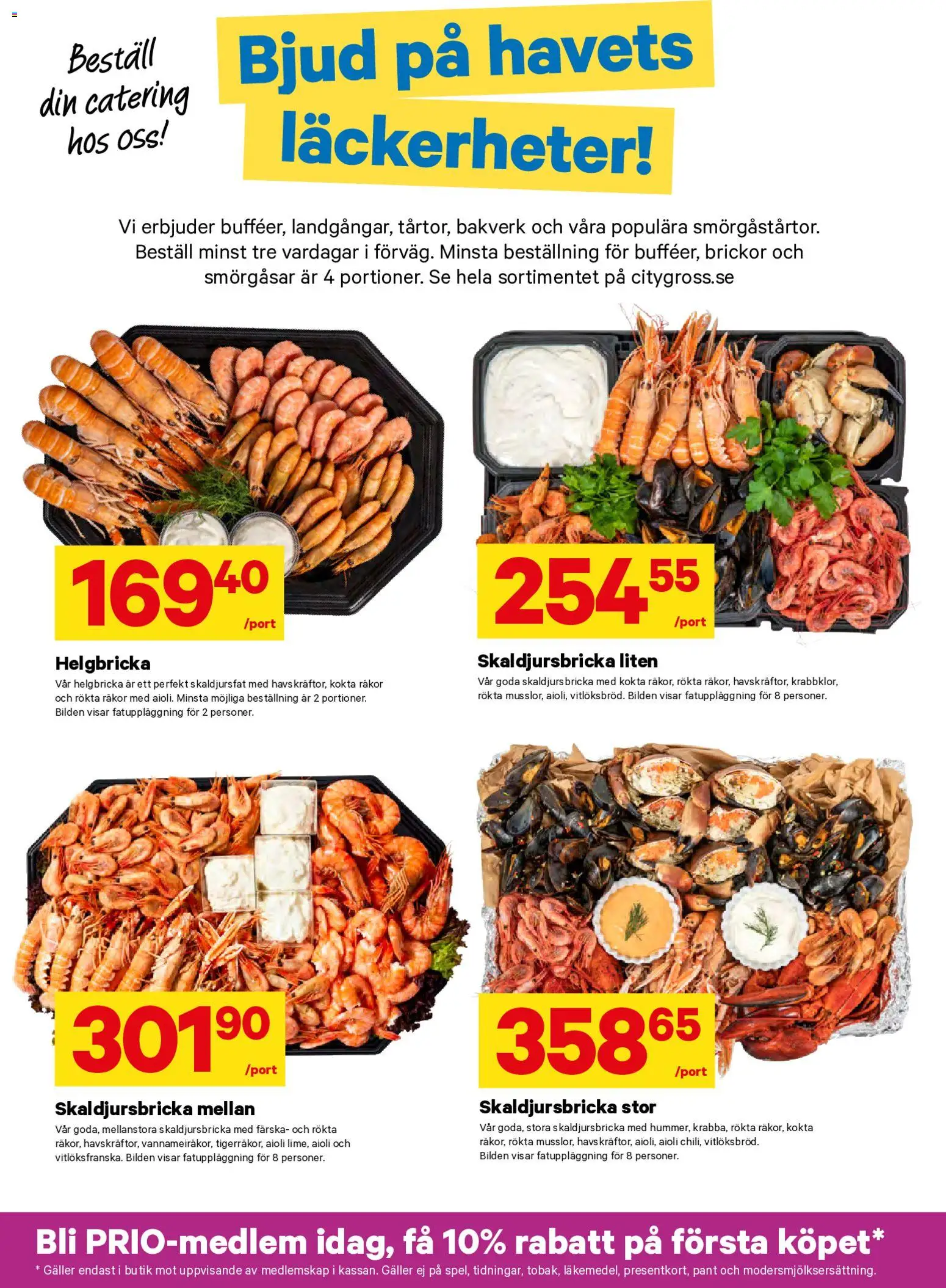 City Gross reklamblad aktuell från 29/06/2026 | Sida: 7 | Produkter: Galler, Räkor, Aioli