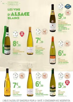 E.Leclerc - Prévisualisation de VIN D'ALSACE GEWURZTRAMINER CAVE DE TURCKHEIM, AOP* VIN D'ALSACE GEWURZTRAMINER CAVE DE TURCKHEIM La bouteille de 75 cl. valide à partir de 01/09/2025 | Page: 64 | Produits: Gewurztraminer, Pinot gris, Bouteille, Vin