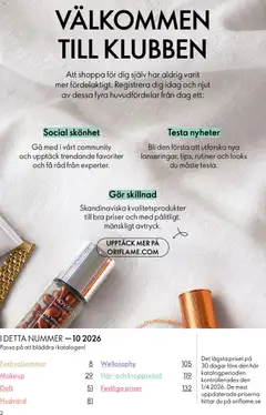 Oriflame erbjudanden 10/26 - Förhandsvisning av reklamblad från butik Oriflame aktuell från 15/07/2026 | Sida: 2 | Produkter: Doft
