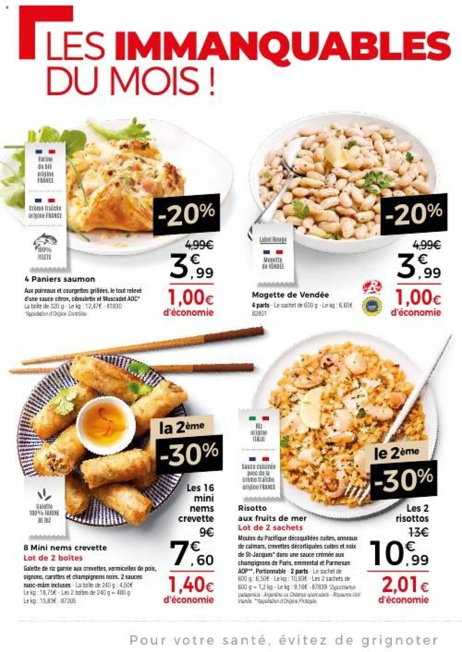 {H1} | Page: 10 | Produits: Fruits de mer, Carottes, Crevette, Crevettes