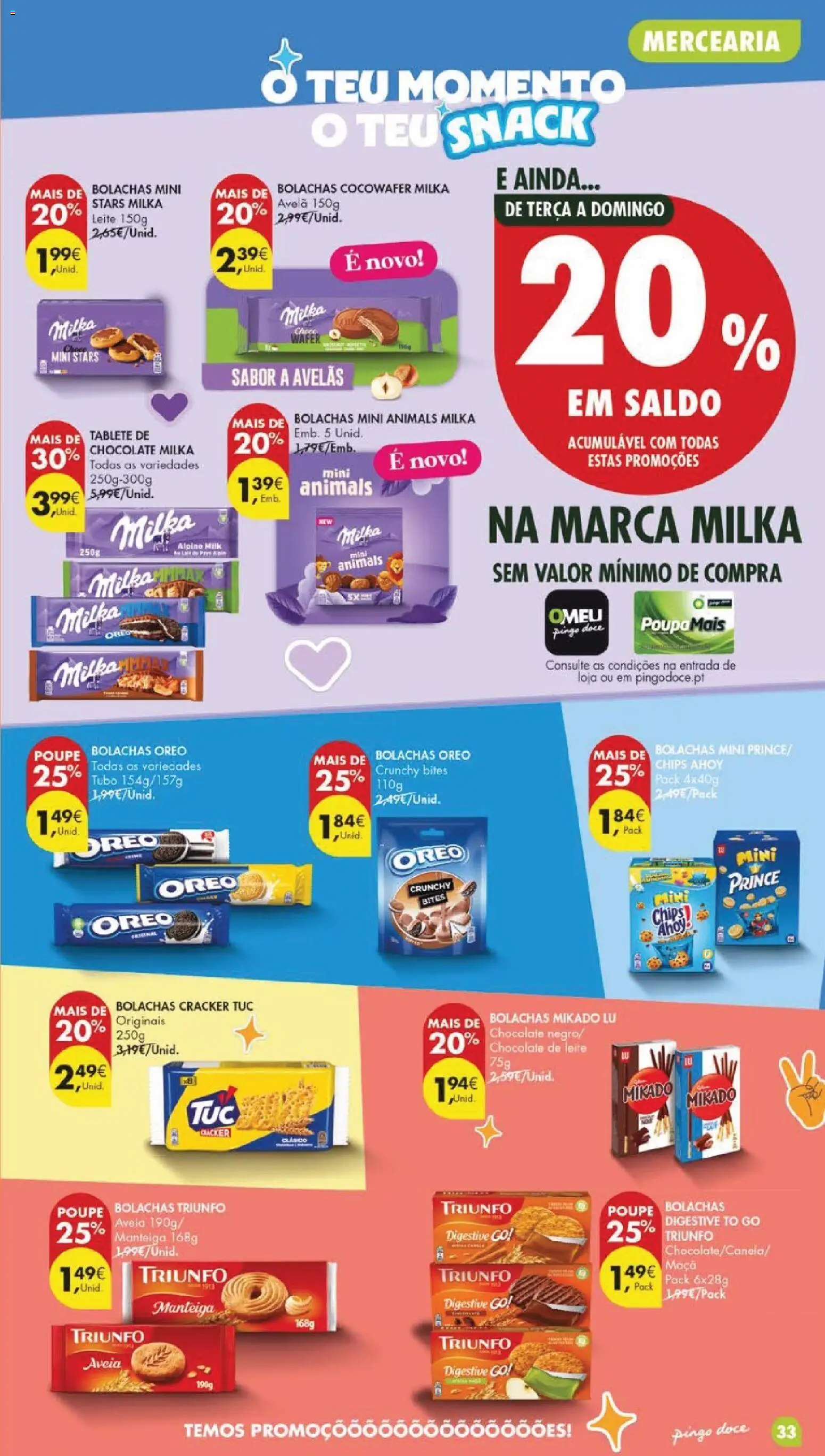 Pingo Doce folheto │ válido de 05.05.2026 | Página: 35 | Produtos: Leite, Manteiga, Maça, Chocolate