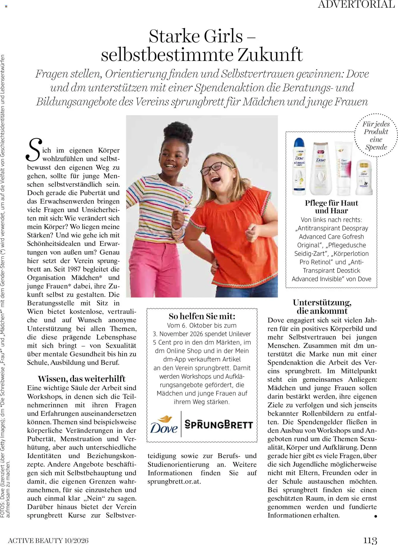 dm drogerie markt Magazin October 2026 gültig ab 01.10.2026 | Seite: 113