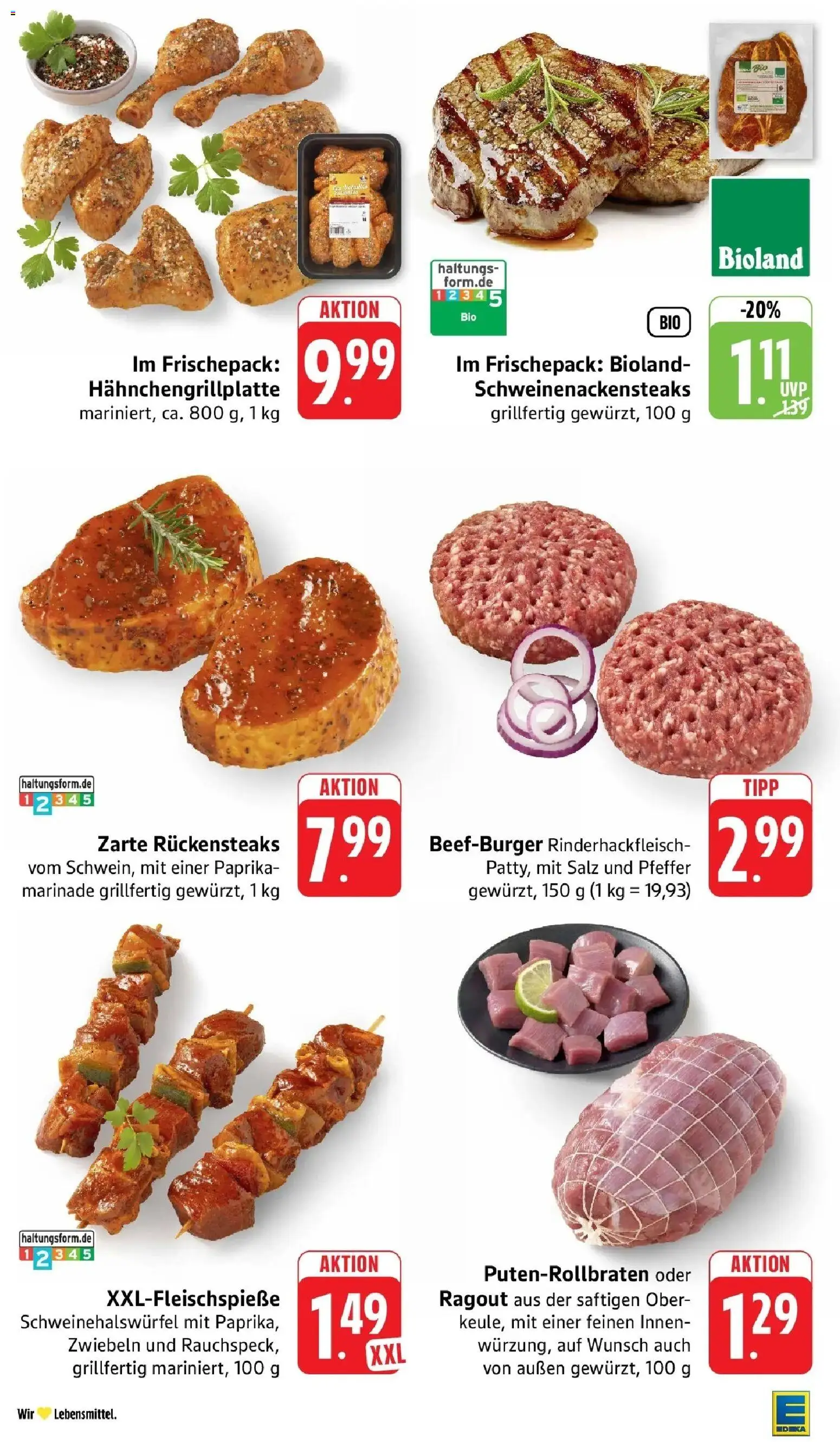Edeka Prospekt Karlsruhe-Daxlanden (ab 10.08.2026) » Angebote Online | Seite: 4 | Produkte: Zwiebeln, Paprika, Salz, Pfeffer