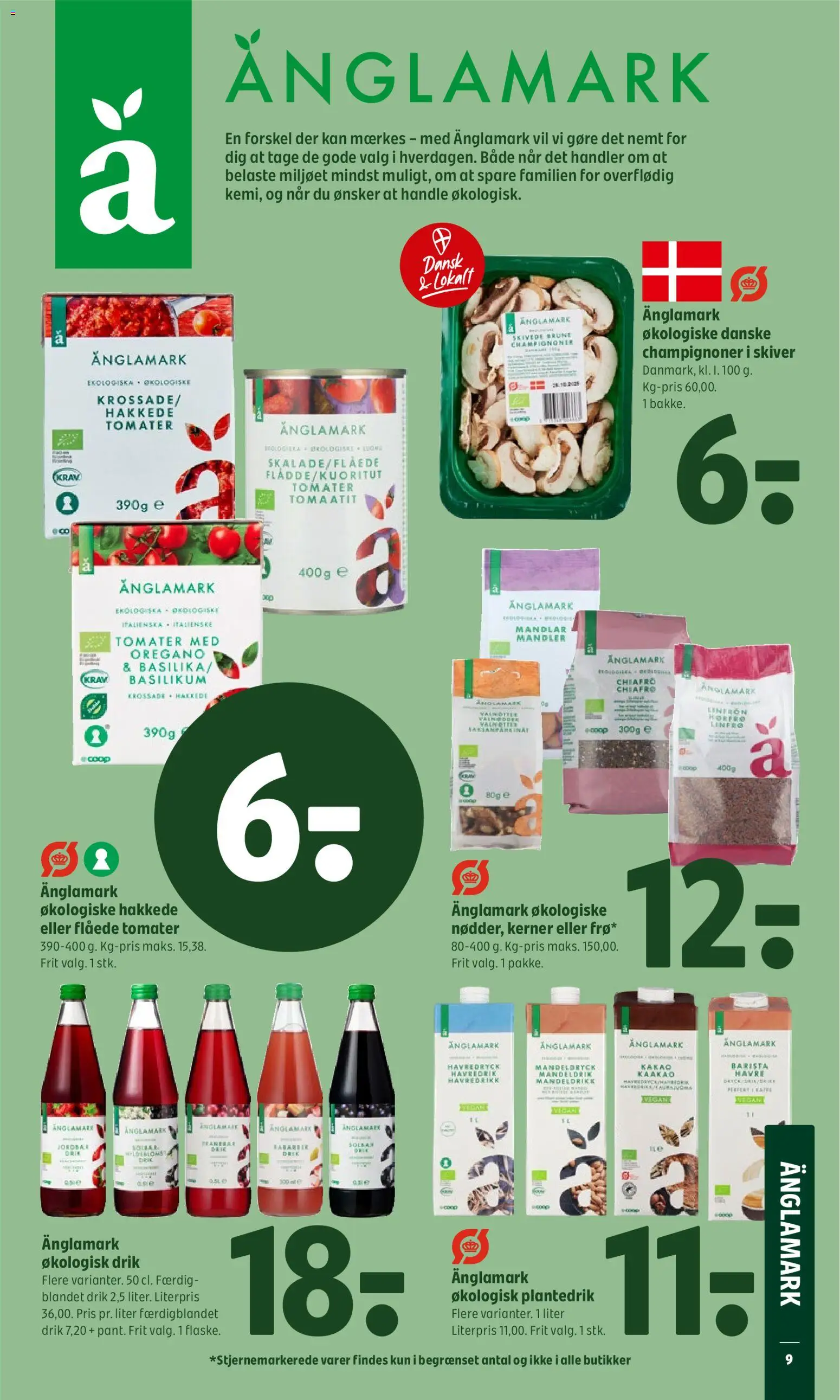 Coop 365 tilbudsavis – gyldig fra 21.05.2026 | Side: 10 | Produkter: Kaffe, Juice, Mandler, Flåede Tomater