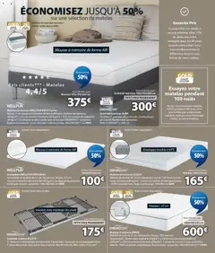Jysk - Prévisualisation de Jysk catalogue valide à partir de 28.04.2026 | Page: 8 | Produits: Surmatelas, Enveloppe, Matelas, Sommier