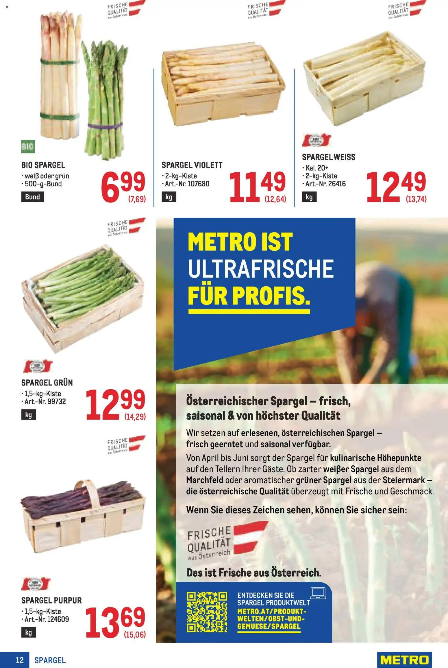Metro angebote Profi gültig ab 16.04.2026 | Seite: 12