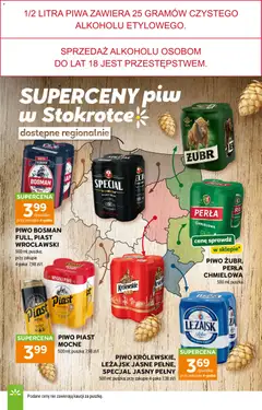 Pogląd oferty "Stokrotka gazetka - Wielki przewrót cenowy" - ważna od 14.05.2026 | Strona: 25 | Produkty: Piwo Królewskie, Piwo