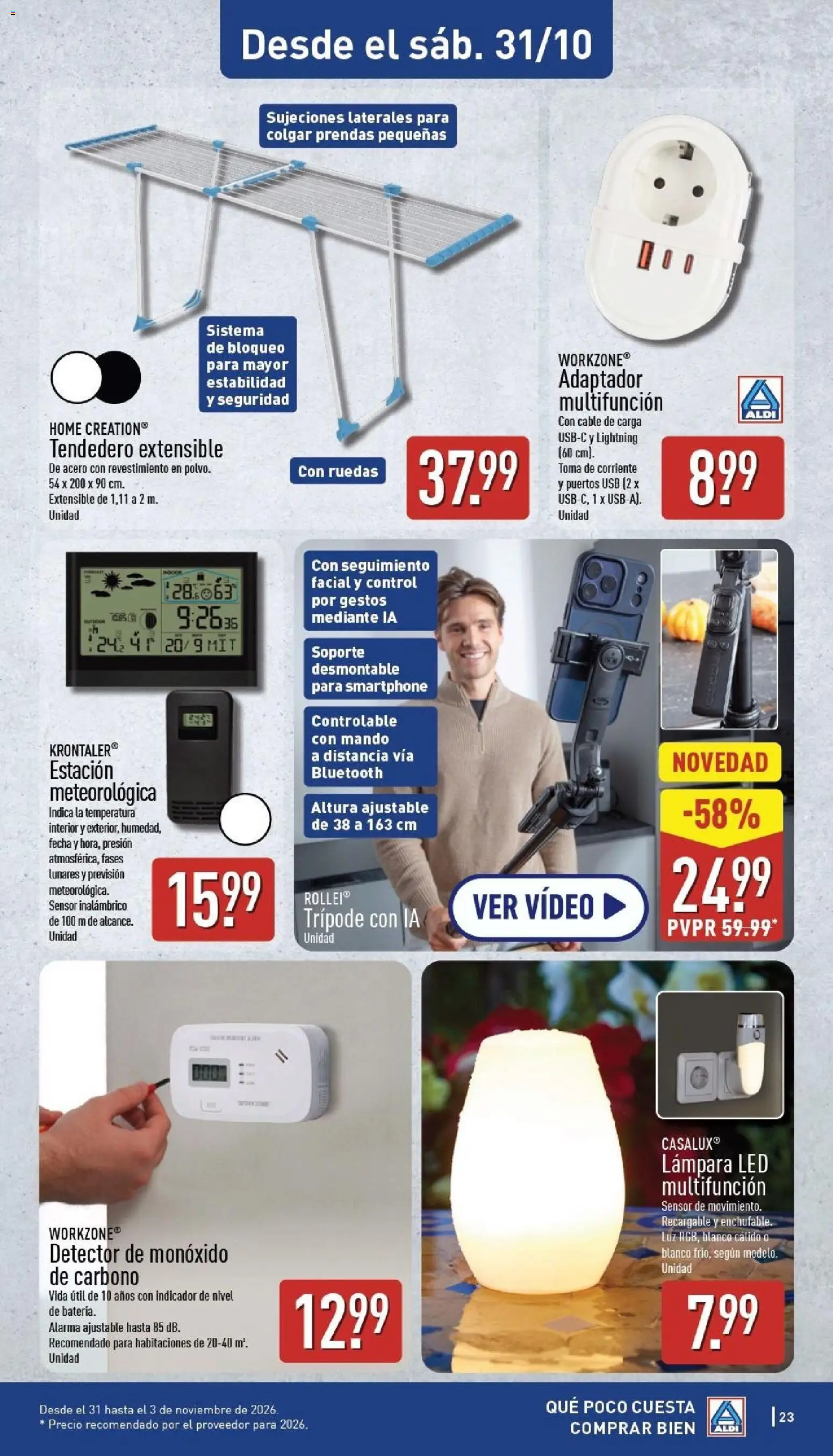Aldi folleto Baleares │ válido desde el 26/10/2026 | Página: 23