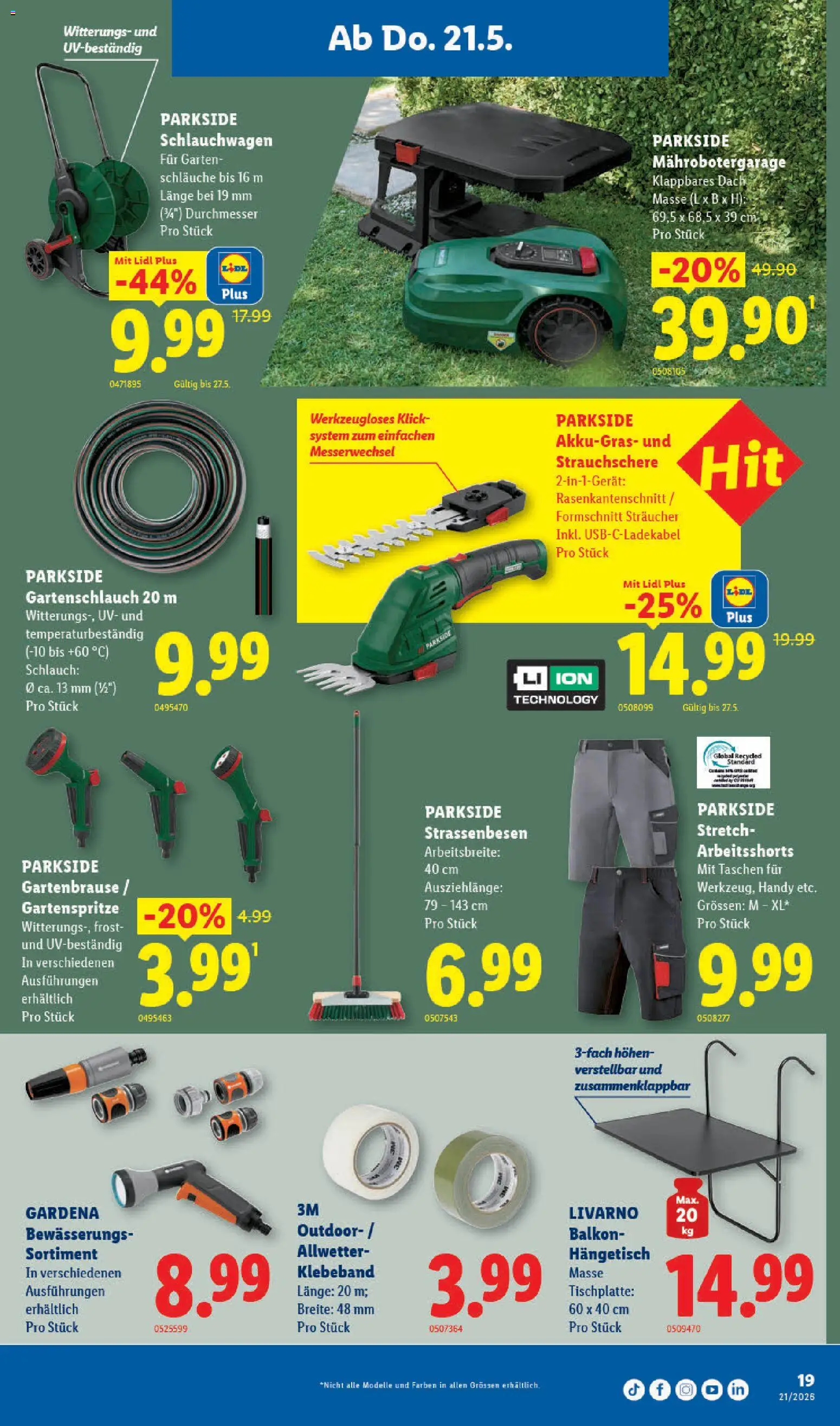Lidl aktionen – gültig ab 21.05.2026 | Seite: 19