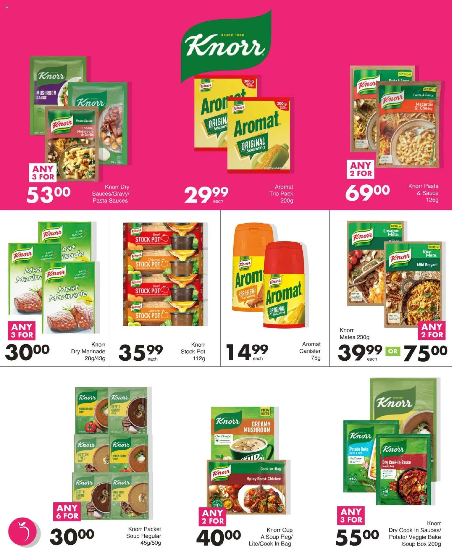 New Save catalogue – valid from 29/09/2026 | Page: 23 | Products: Pasta, Soup, Aromat, Garlic