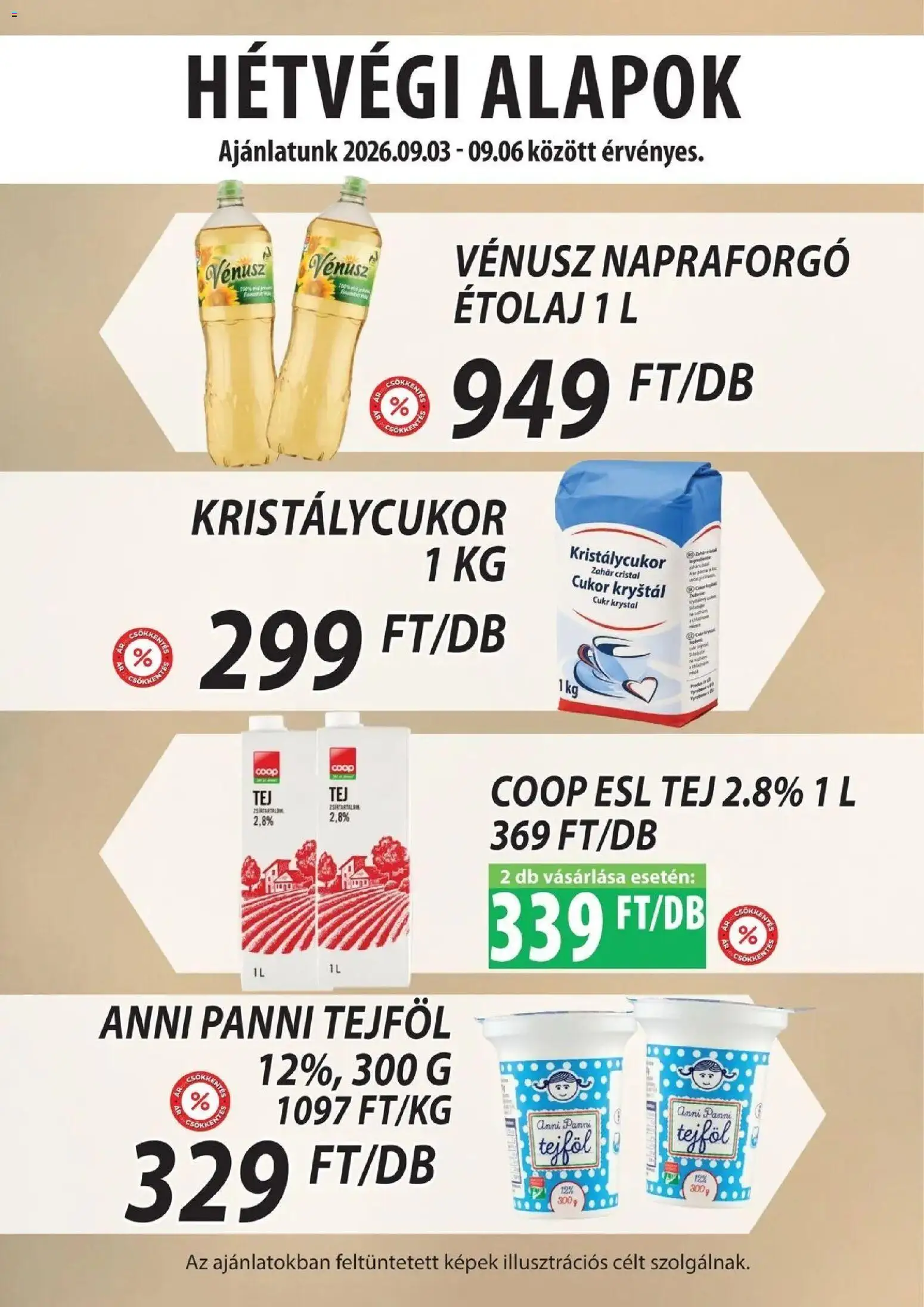 COOP Szolnok akciós újság Szolnok - 2026.08.31. -tól/töl > akció, lapozható szórólap 🛍️ | Oldal: 4