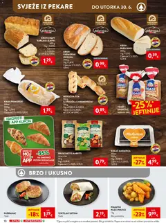 Spar Katalog - Pregled kataloga iz trgovine Spar, vrijedi od 24.06.2026 | Stranica: 13 | Proizvodi: Kruh, Piletina, Pita, Piroška