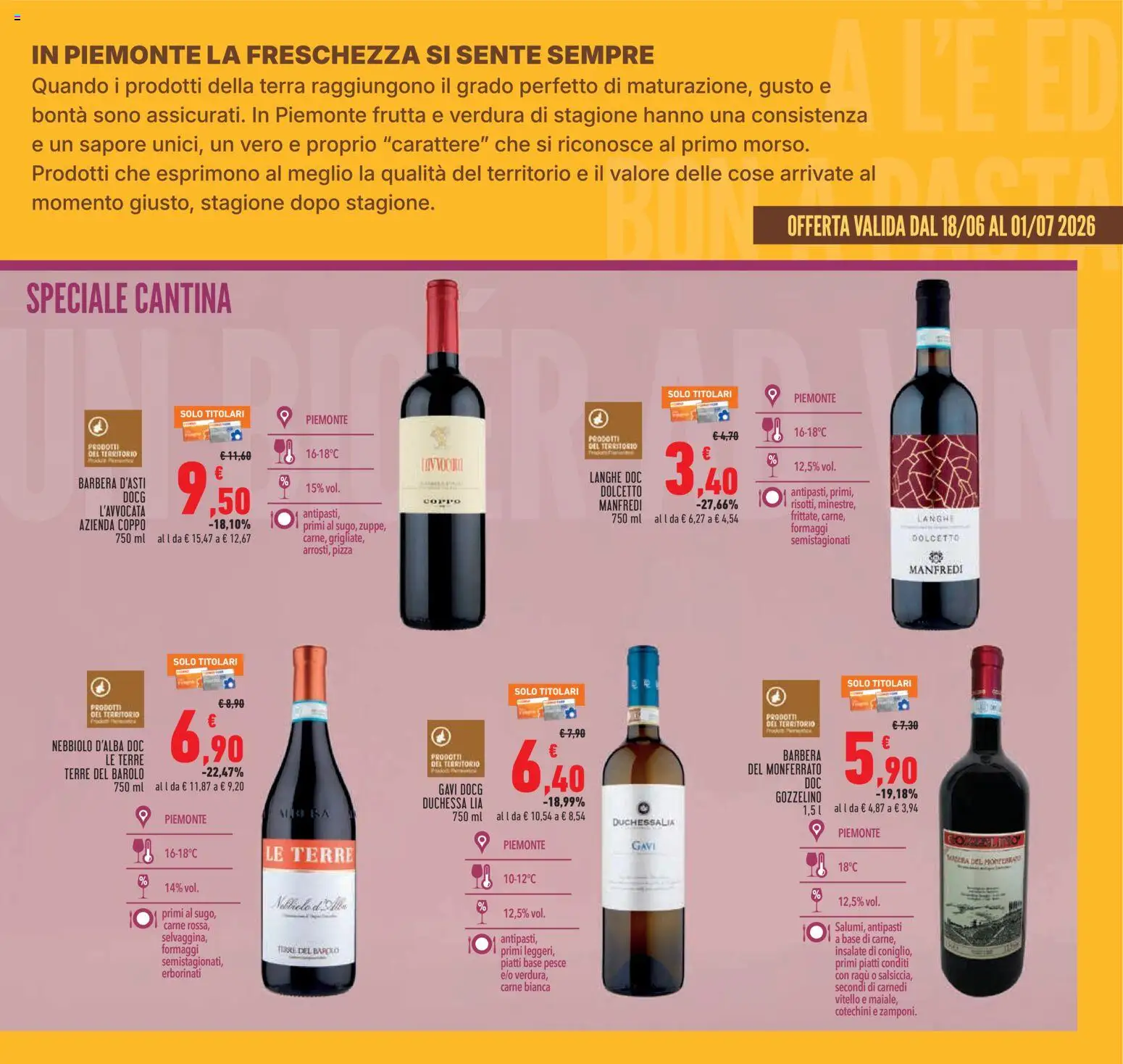 Volantino Conad del 18.06.2026 | Pagina: 7 | Prodotti: Pizza, Ragú, Vitello, Terra