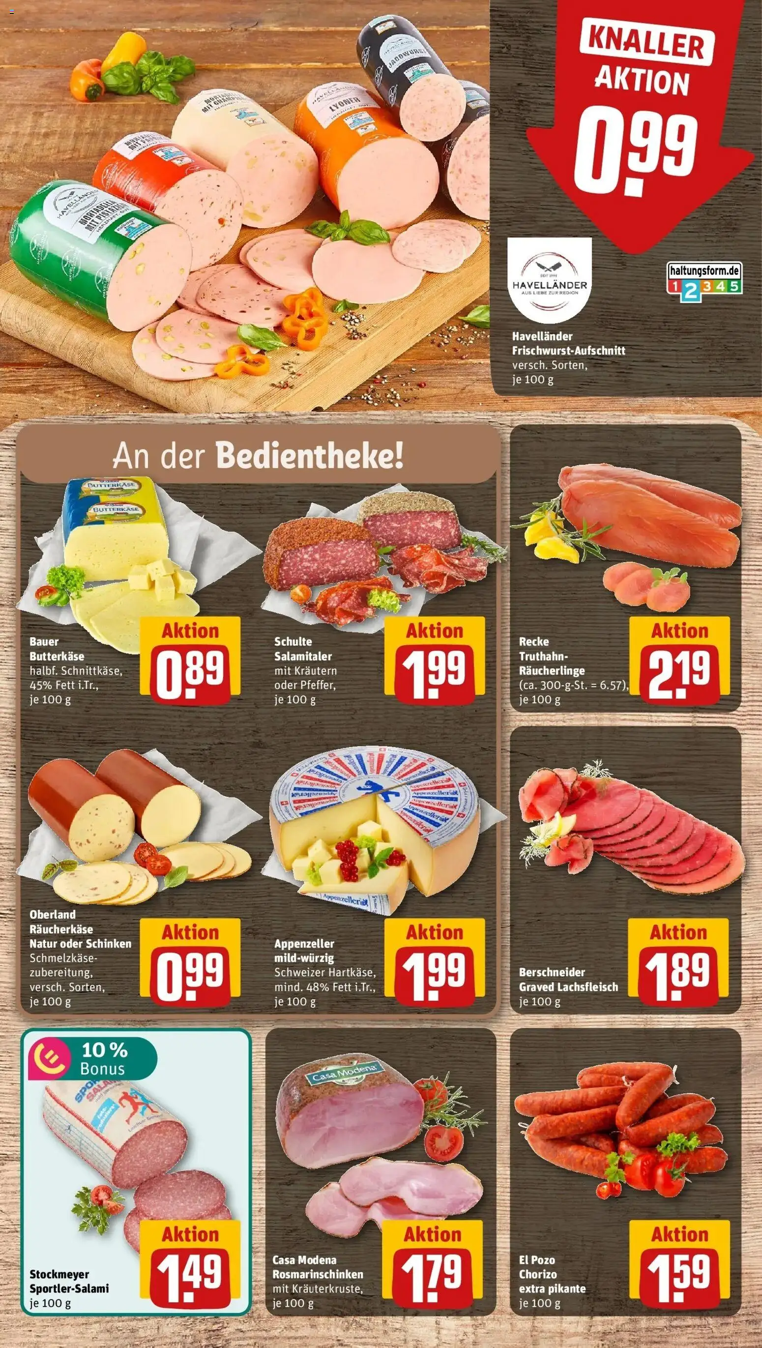 REWE Prospekt ab 07.09.2026 zum Blättern » Angebote | Seite: 9 | Produkte: Pistazien, Schinken