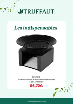 Truffaut - Prévisualisation de Truffaut catalogue valide à partir de 23/09/2026 | Page: 4 | Produits: Charbon De Bois, Brasero