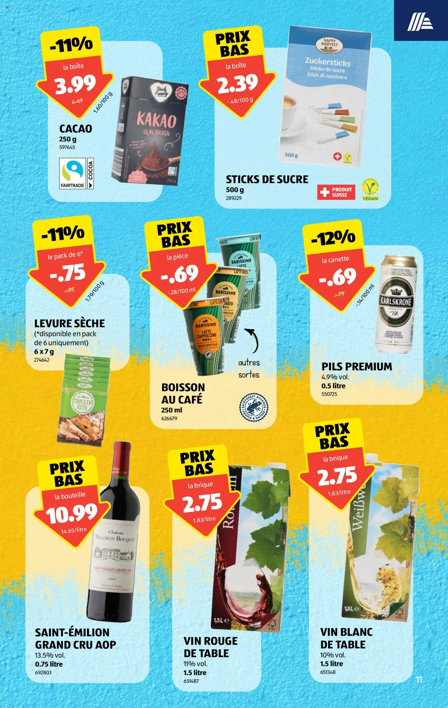 Aldi aktionen FR – gültig ab 21.05.2026 | Seite: 11 | Produkte: Pils, Rouge
