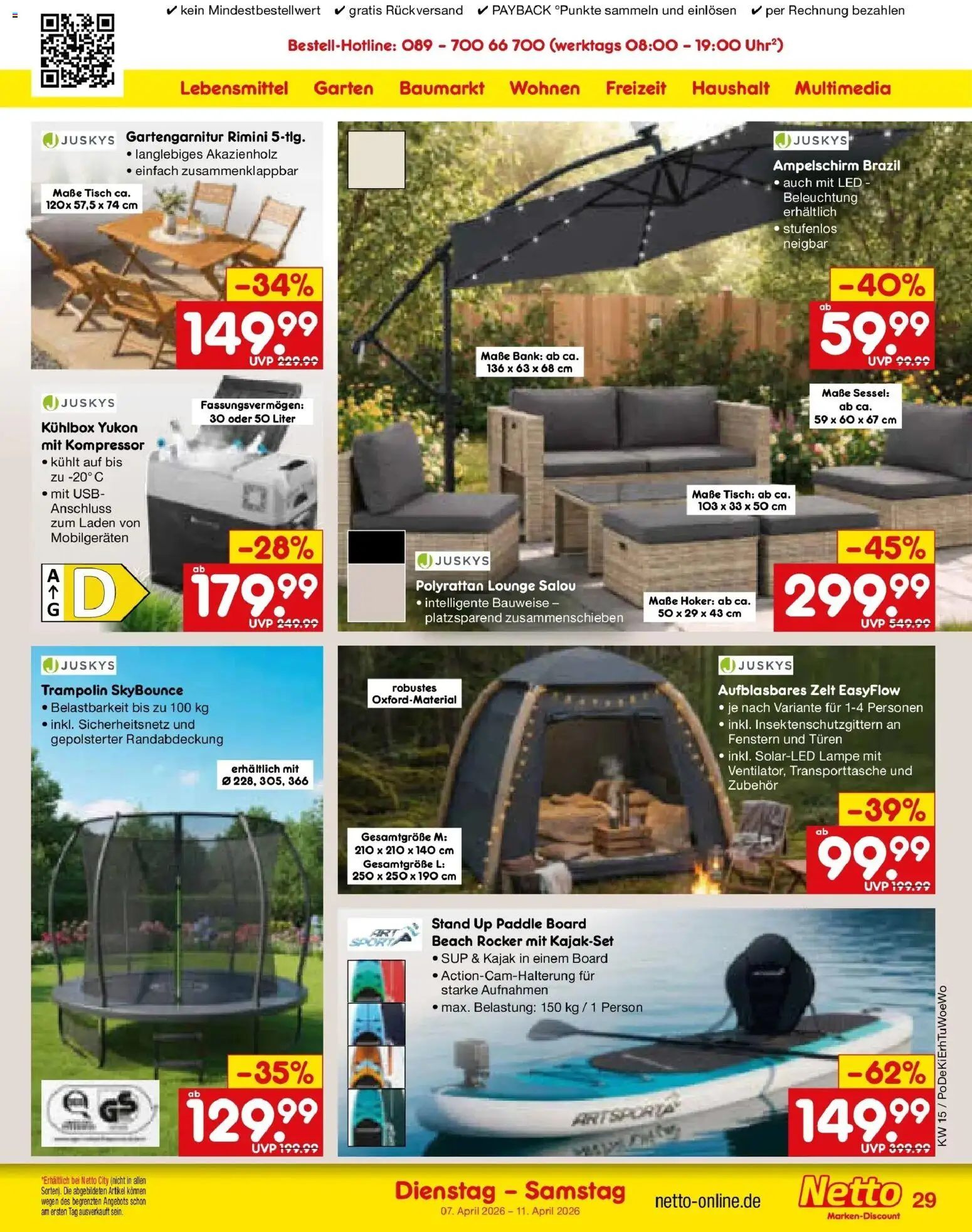 Netto Marken-Discount Prospekt München	 – gültig ab 07.04.2026 | Seite: 45 | Produkte: USB, Tisch, Lampe, SUP