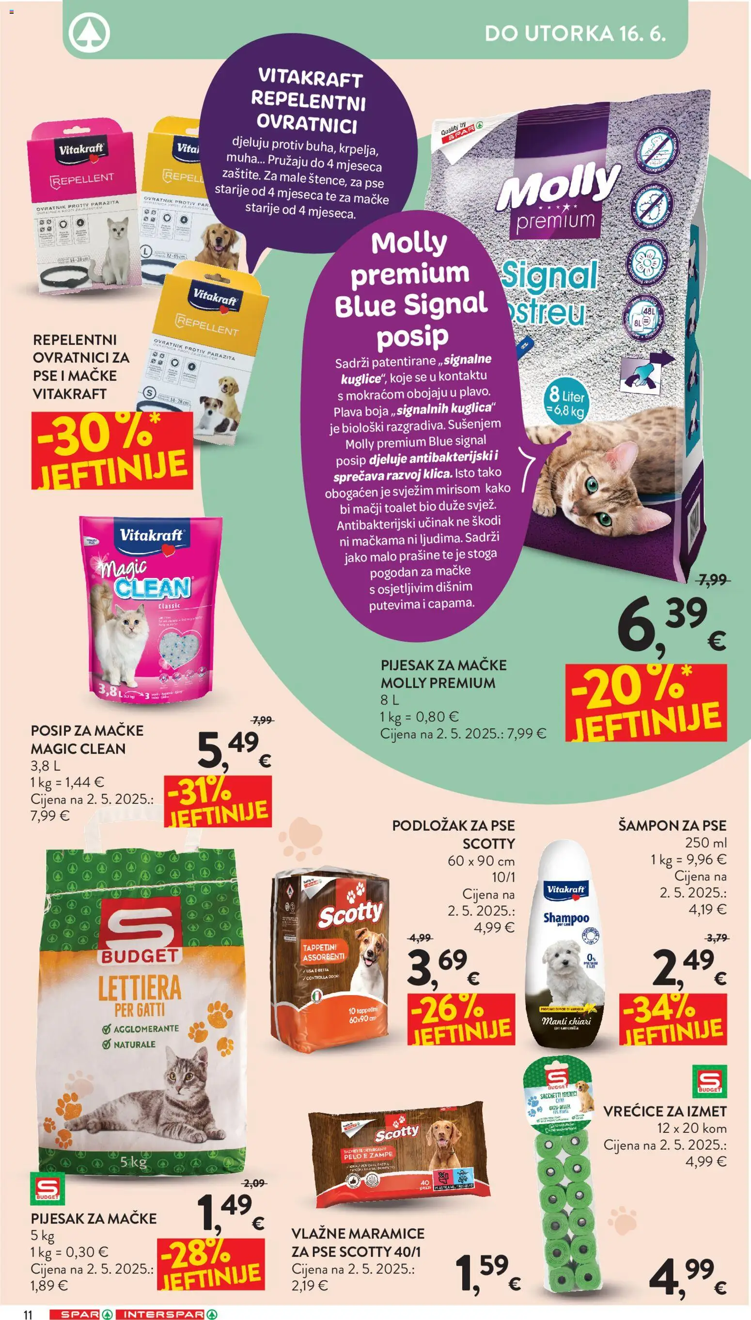 Spar katalog | vrijedi od 03.06.2026 | Stranica: 11 | Proizvodi: Šampon, Vlažne maramice