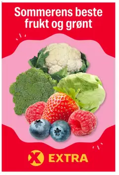 Forhåndsvisning av Coop Extra Sommerens beste frukt og grønt gyldig fra 06/07/2026