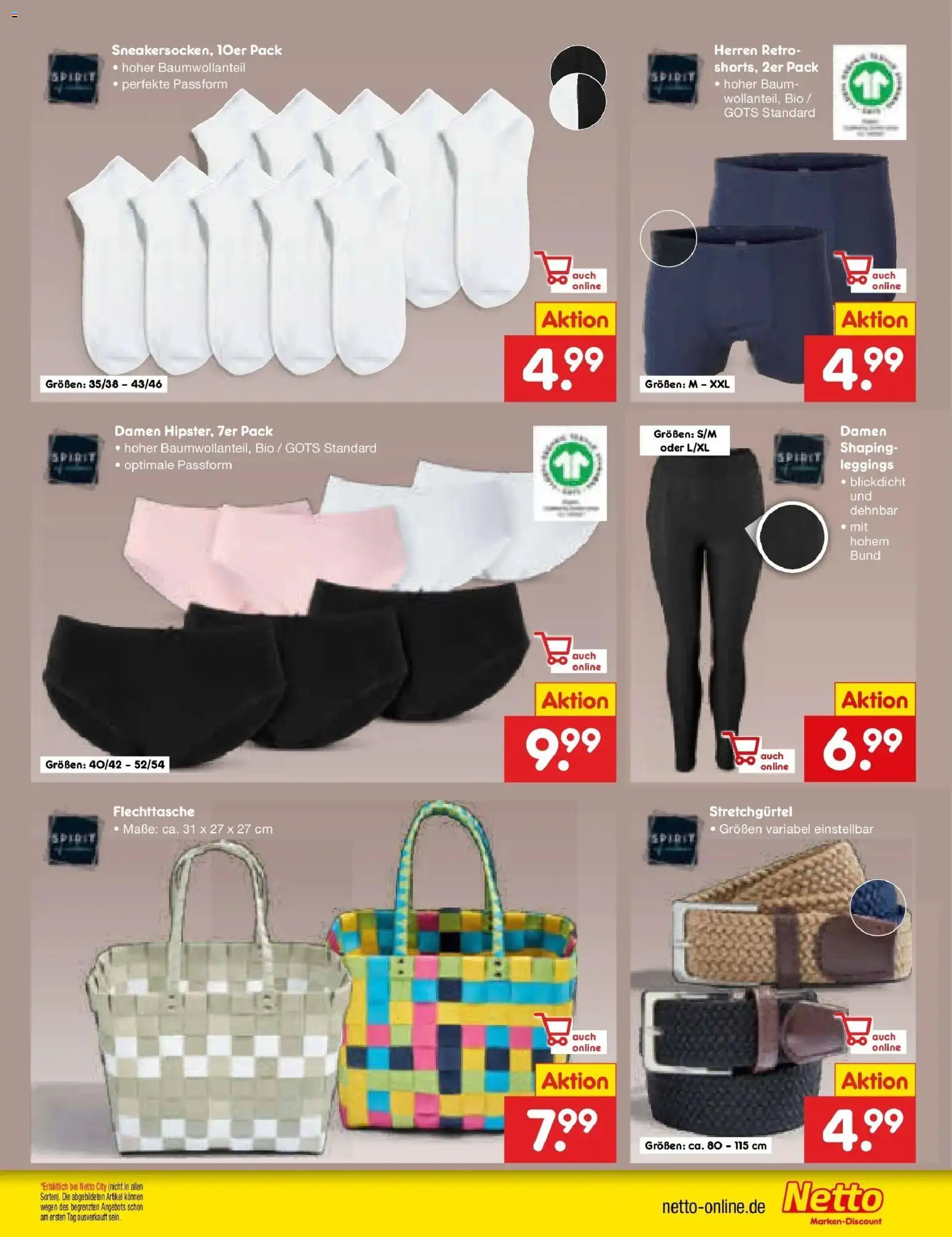 Netto Marken-Discount Prospekt Nordhausen – gültig ab 21.06.2026 | Seite: 44 | Produkte: Leggings