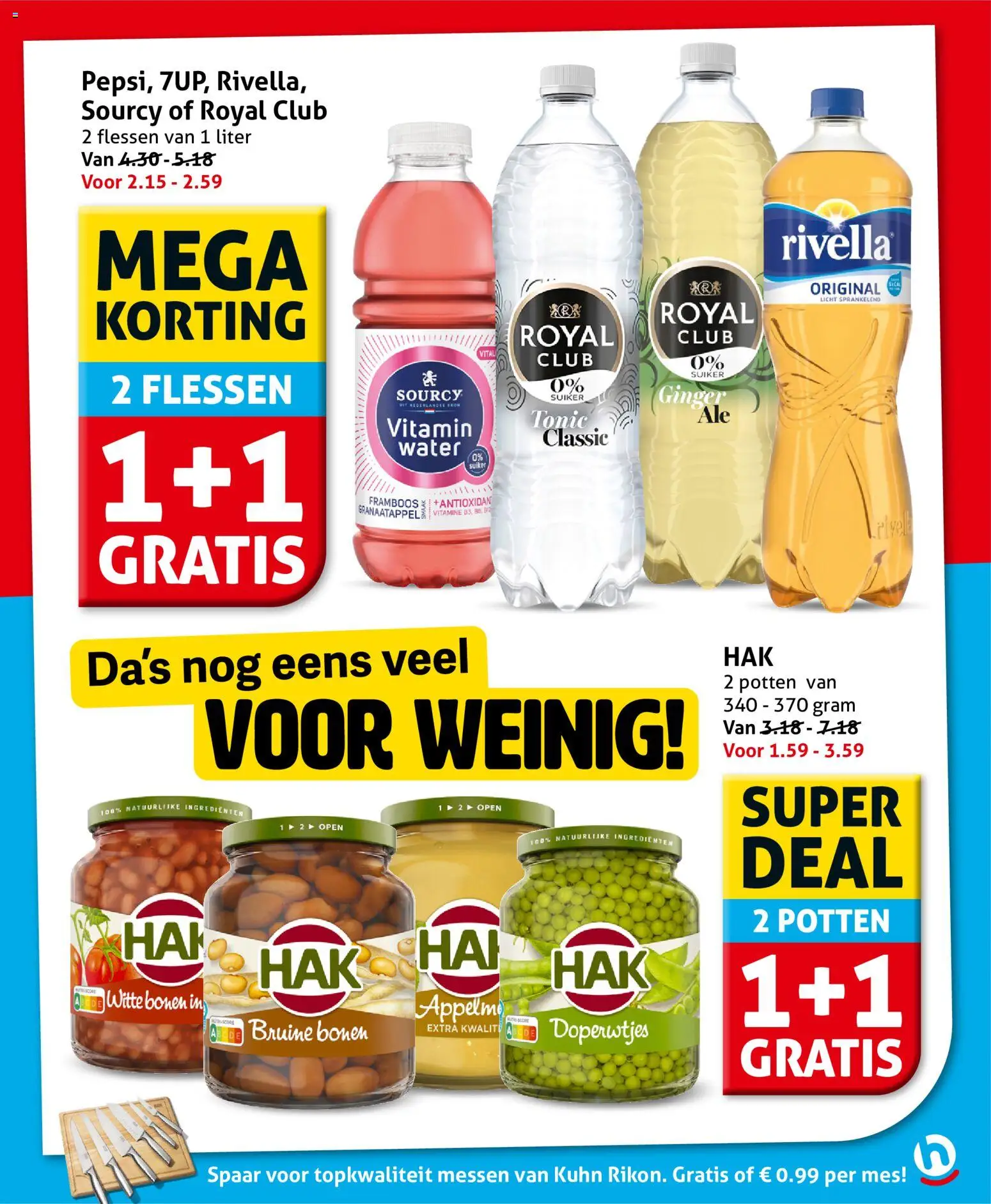 {H1} | Pagina: 19 | Producten: Suiker, Messen, Bonen, Ingrediënten