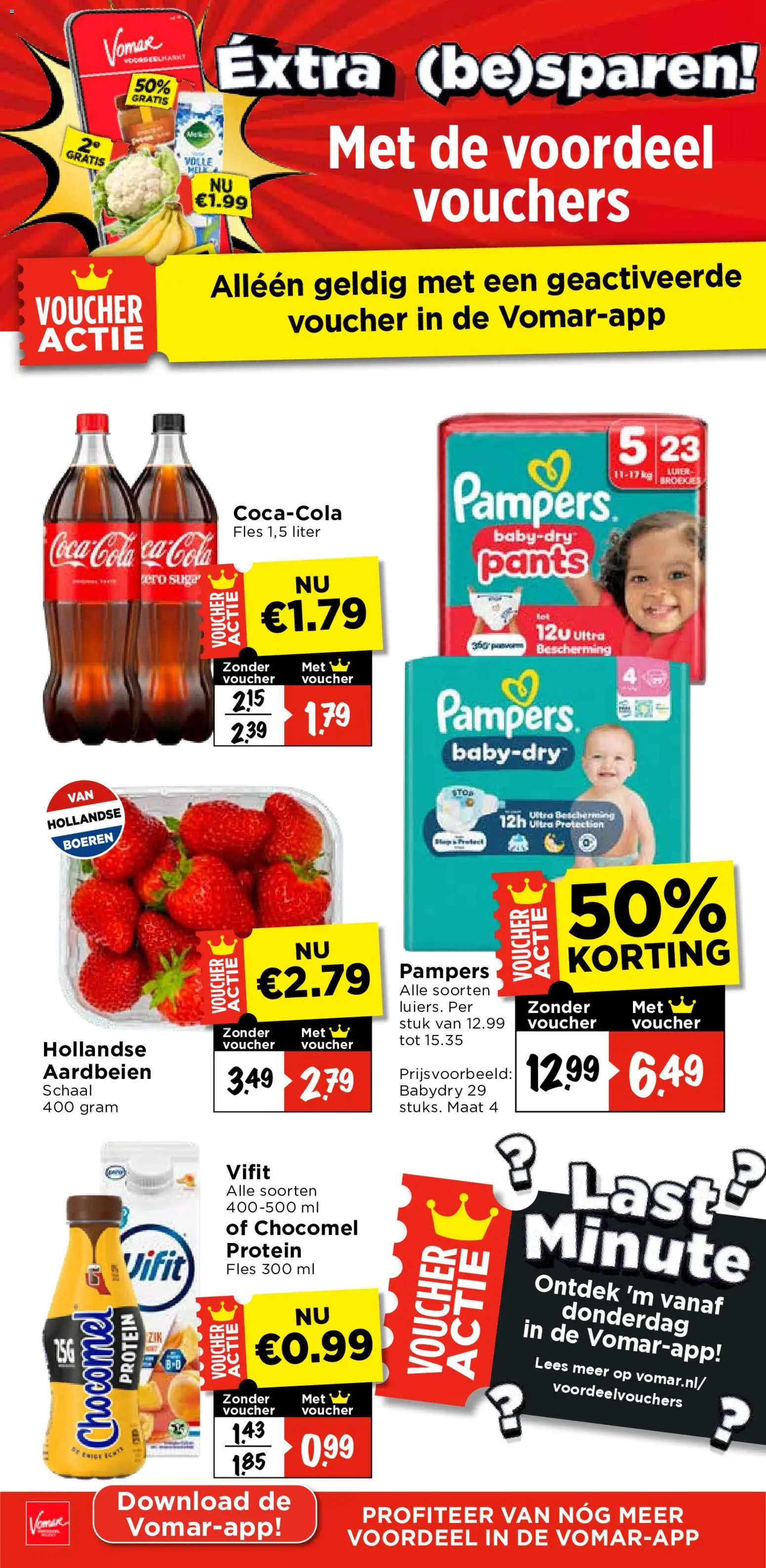 {H1} | Pagina: 5 | Producten: Aardbeien, Schaal, Coca Cola, Pampers