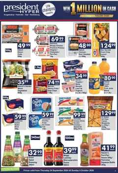 President Hyper specials catalogue – valid from 24/09/2026 | Page: 4