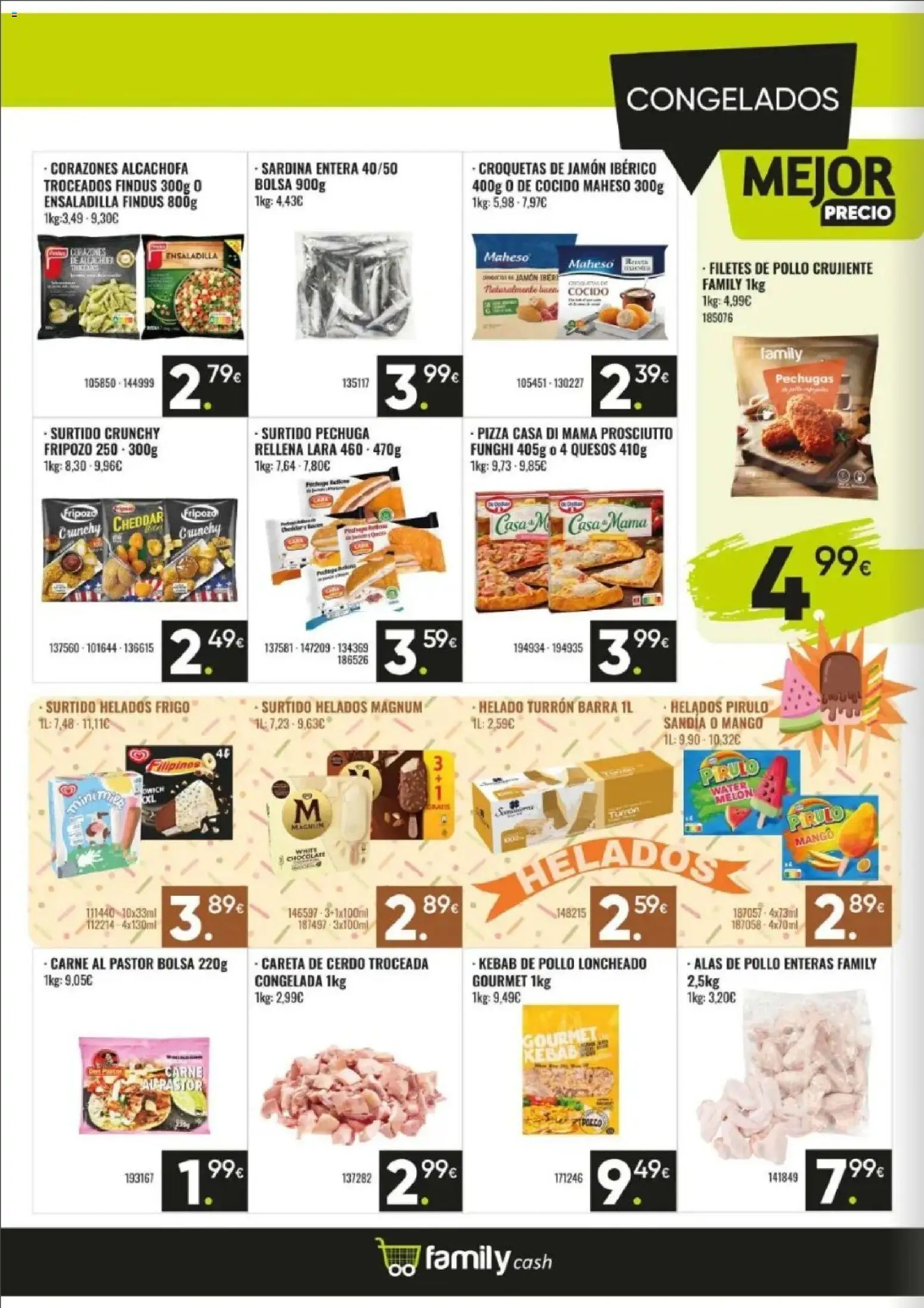Family Cash folleto │ válido desde el 10/08/2026 | Página: 6 | Productos: Chocolate, Helado, Magnum, Filetes de pollo