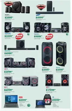 Beares specials catalogue – valid from 13.04.2026 | Page: 15 | Products: Backpack, Speaker, Laptop, Home theatre system