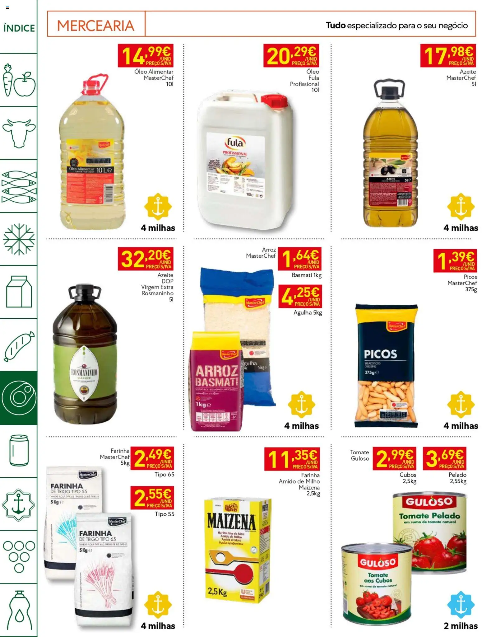 Recheio folheto Horeca │ válido de 20/10/2026 | Página: 12 | Produtos: Azeite, Mercearia, Óleo, Milho