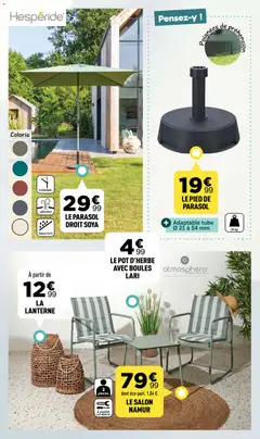 Centrakor - Prévisualisation de Centrakor catalogue valide à partir de 01.06.2026 | Page: 3 | Produits: Poignées, Parasol, Pied de parasol