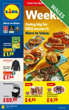 Preview of Lidl - Lidl Weekly Wales valid from 28.05.2026