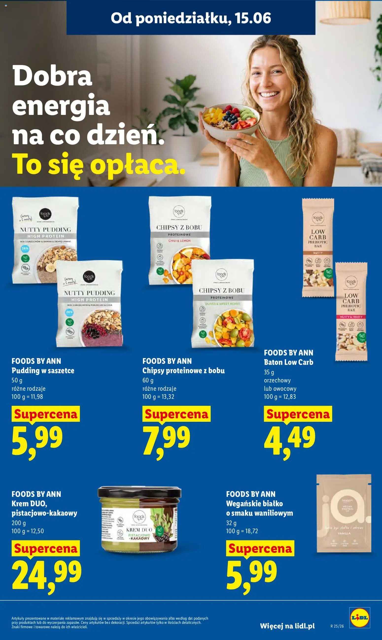 Lidl gazetka od 15.06.2026 | Strona: 85 | Produkty: Chipsy, Baton, Krem