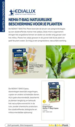 Brico Plan-it Tuincatalogus - Voorbeeld van een folder van Brico Plan-it, geldig van 10.03.2026 | Pagina: 141 | Producten: Nourriture pour chat, Pot