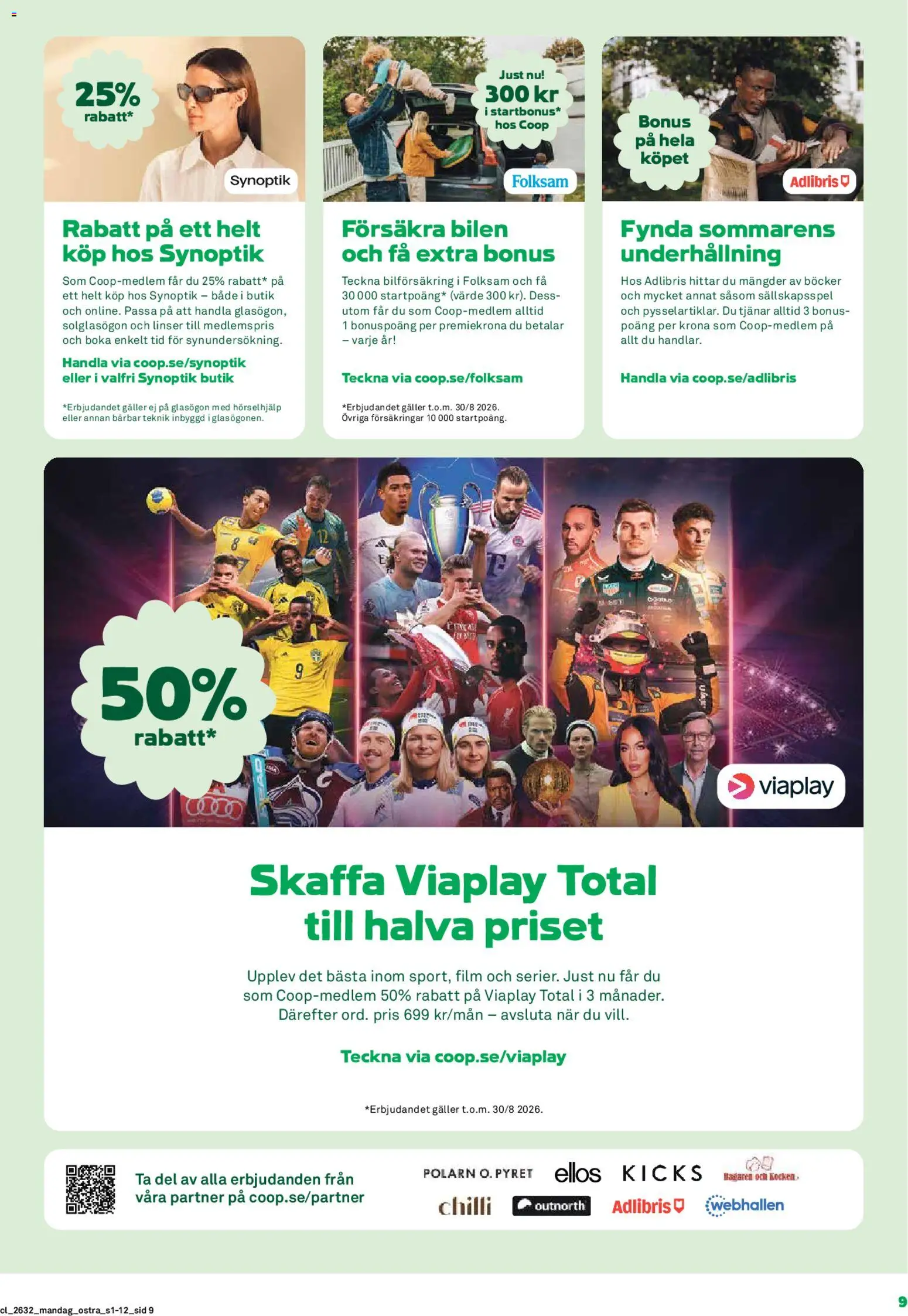 Coop Daglivs reklamblad aktuell från 03/08/2026 | Sida: 9