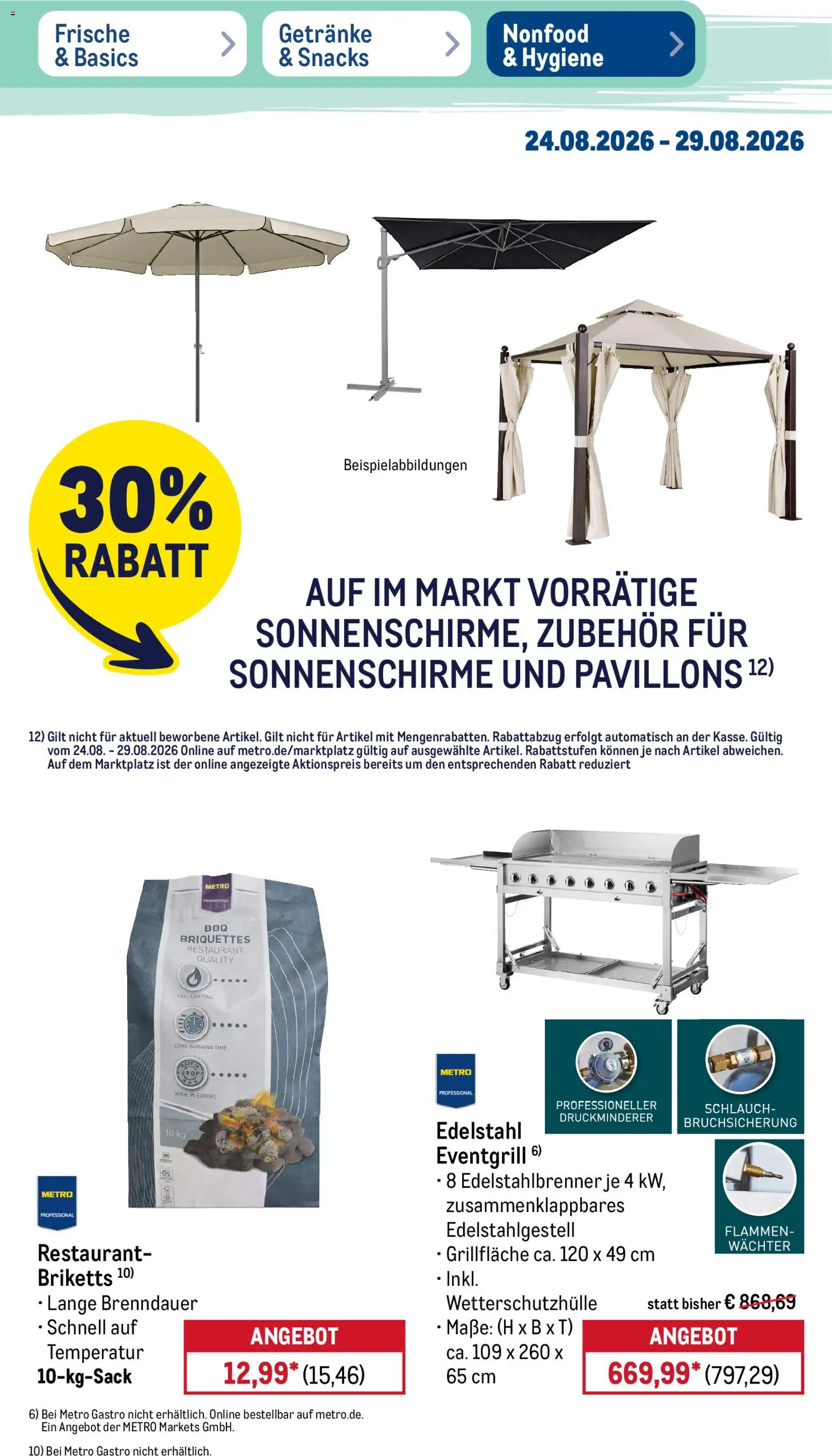 Metro NonFood-Angebote – gültig ab 24.08.2026 | Seite: 13 | Produkte: Met